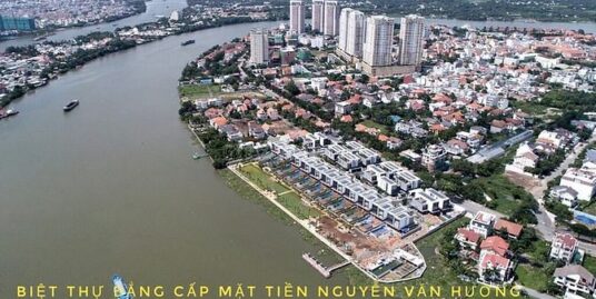 Bán biệt thự víp 2 MT nguyễn văn hưởng thảo điền q2 . TP THỬ đức – dt 450m2 – 62 ty