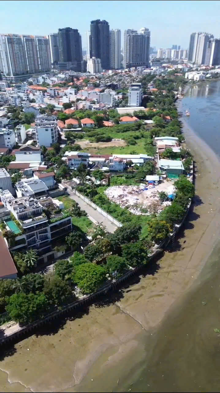 Bán lô đất 2 MT sông Sài Gòn đường 11 phường An Phú Q2, : DT = 3300m2 – 215 tỷ