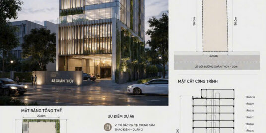 Bán Nhà đất Siêu Hiếm 2 Mặt Tiền Xuân Thủy TT Thảo Điền – Quận 2